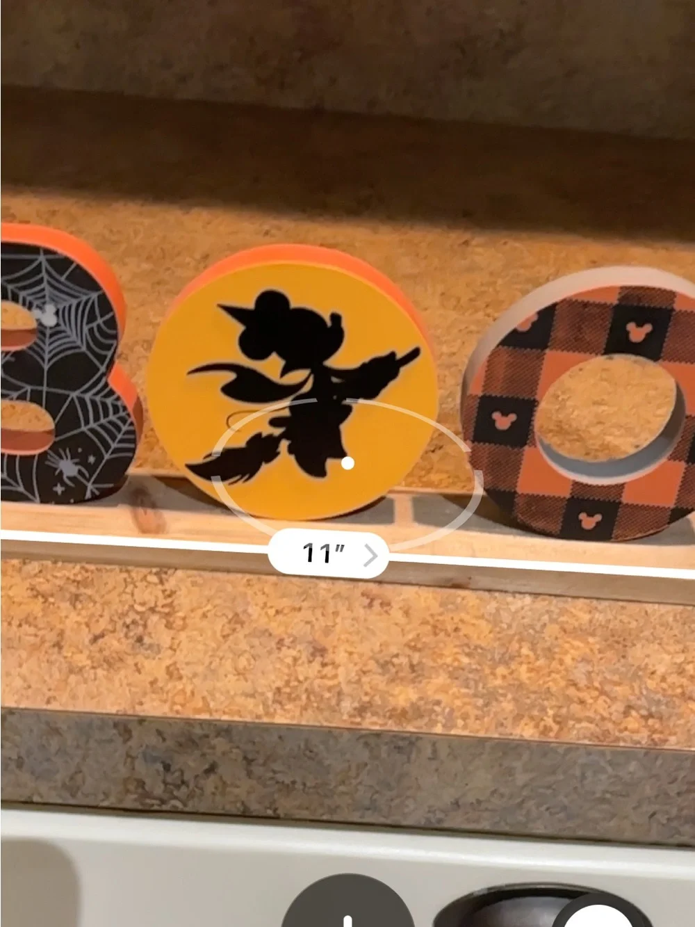 Halloween BOO Disney Minnie Mouse home decor